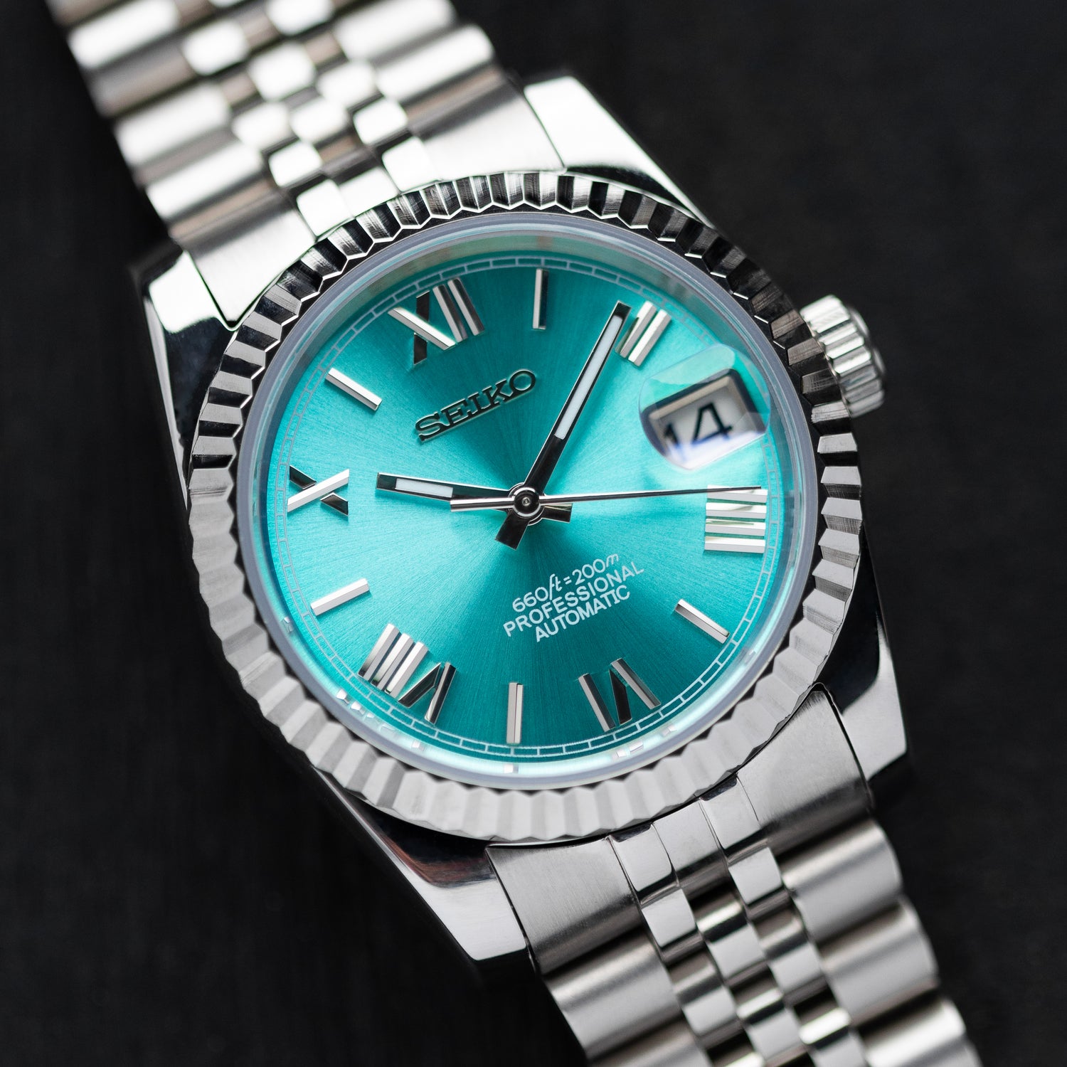 Mod Datejust Tiffany Watch