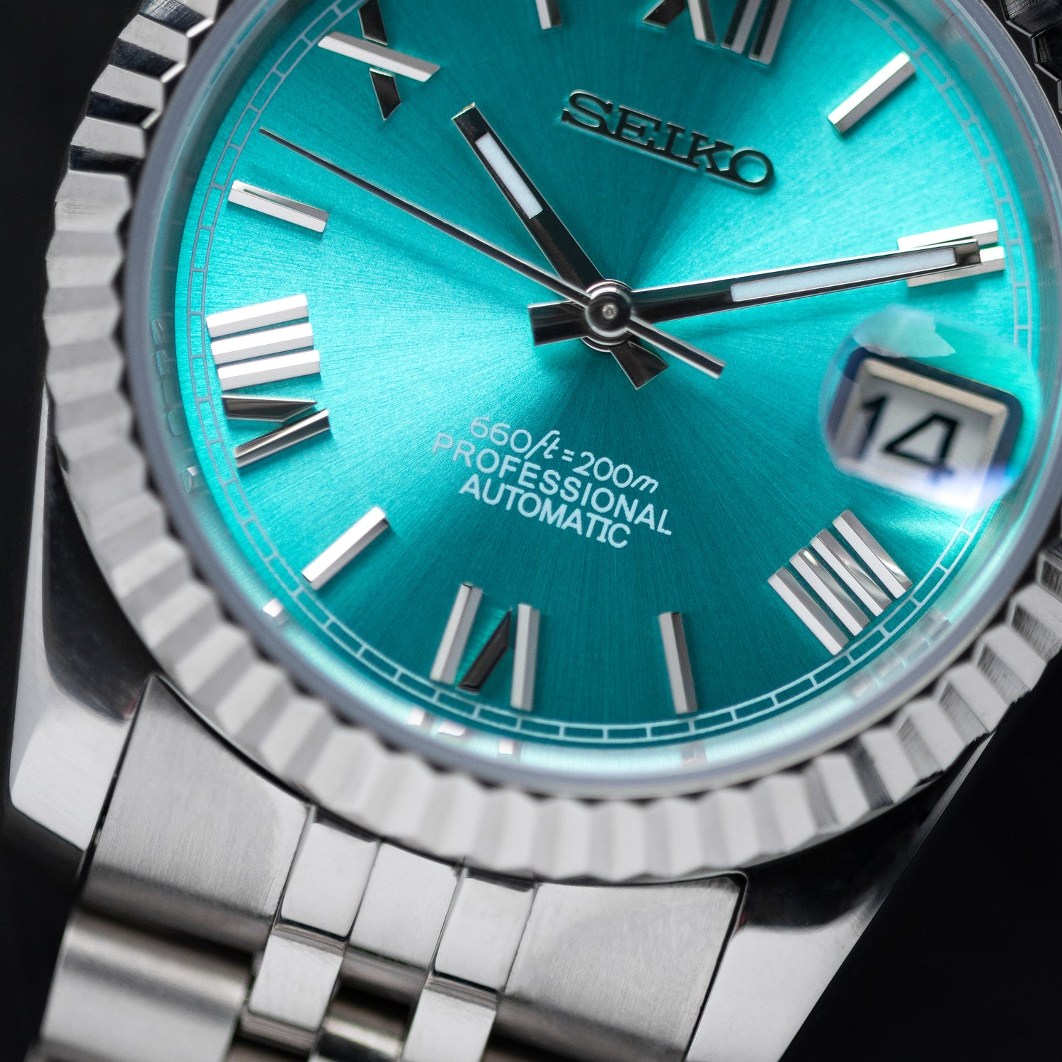 Mod Datejust Tiffany Watch