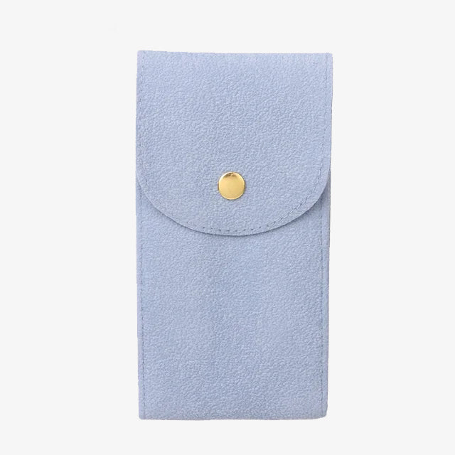 Blue Velvet Watch Pouch