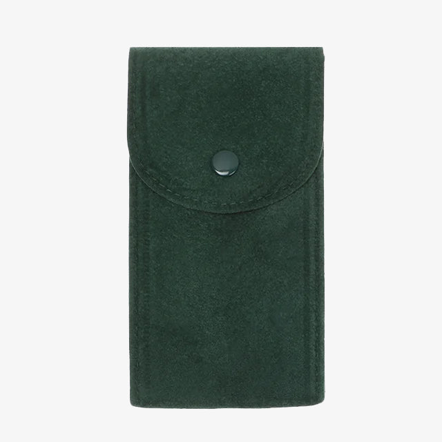 Green Velvet Watch Pouch