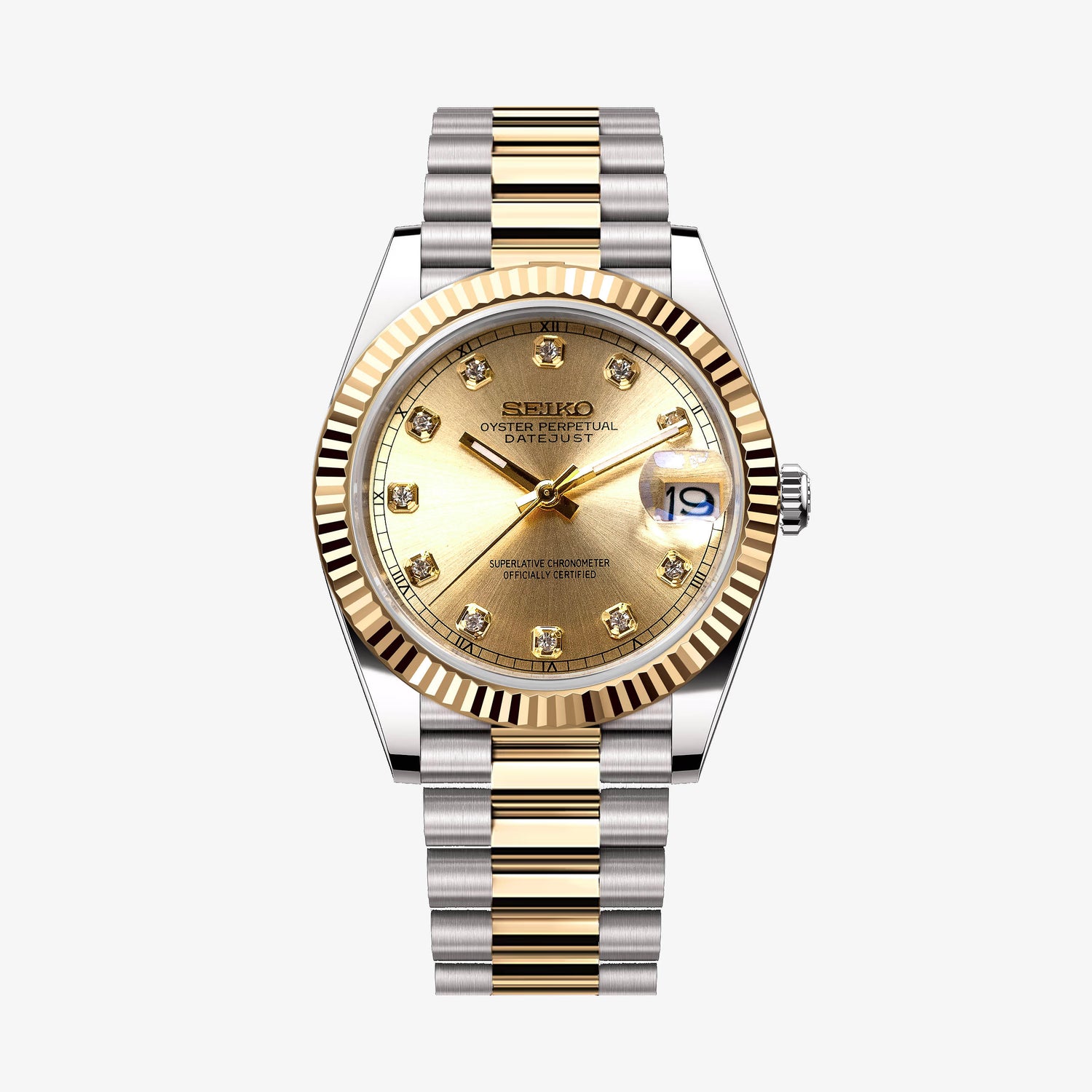 Mod Datejust Two-coloured Watch