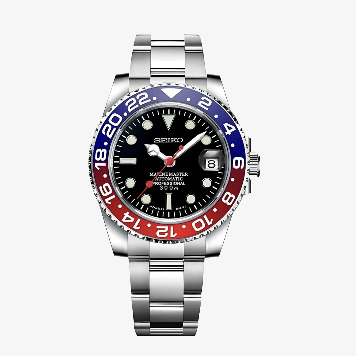 Mod Submariner Pepsi Watch